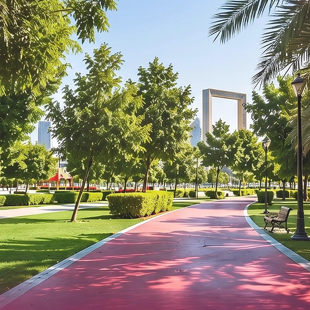 Zabeel Park, Gate 5, the SAMAA festival venue in Dubai